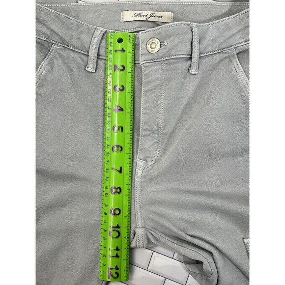 Mavi Jeans Arina Mid Rise Ankle Skinny Cargo Womens Gray 27x27in Boho Utility - Picture 10 of 12